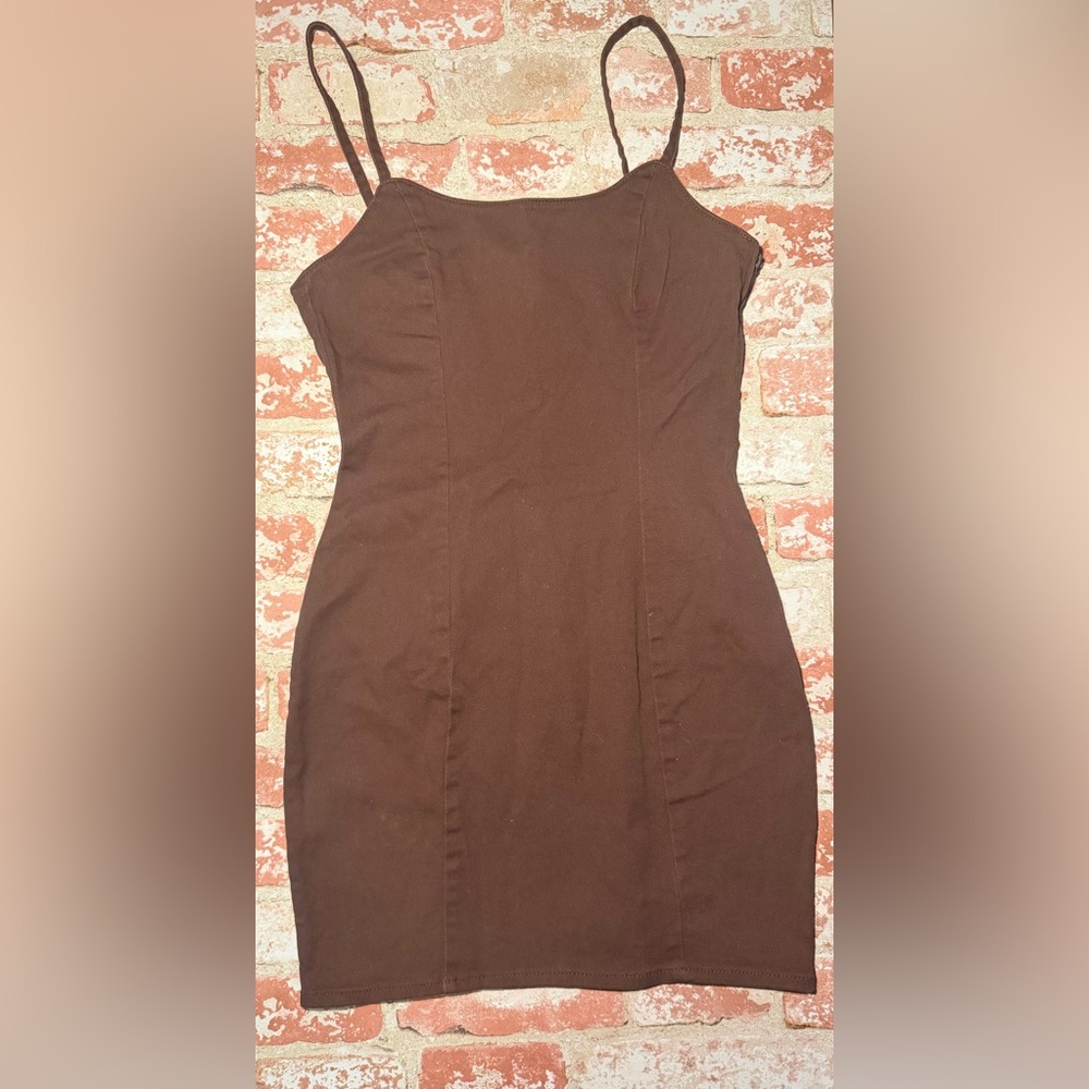 Thin Strap Mini Dress